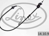 Cablu ambreiaj 1435mm/910mm CITROEN JUMPER FIAT DUCATO PEUGEOT BOXER 2.0/2.5D/2.8D 02.94- LINEX LIN14.10.92