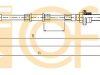 Cablu ambreiaj 18 2511 COFLE pentru Kia Picanto