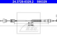 Cablu ambreiaj CITROËN BERLINGO (MF) (1996 - 2016) ATE 24.3728-0329.2