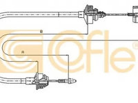 Cablu ambreiaj CITROEN ZX N2 COFLE 11.2141 PieseDeTop