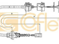 Cablu ambreiaj FIAT DUCATO bus 230 COFLE 1172.3 PieseDeTop