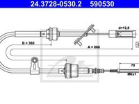 Cablu ambreiaj FIAT MULTIPLA 186 TEXTAR 58005400