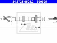 Cablu ambreiaj FIAT PANDA 141A ATE 24372805052