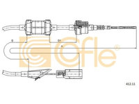 Cablu ambreiaj Fiat Punto (176), Lancia Y (840a) Cofle 41211