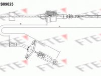 Cablu ambreiaj FIAT STRADA pick-up 178E FTE FKS09025