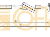 Cablu ambreiaj FORD TRANSIT platou / sasiu (E) (1994 - 2000) COFLE 10.2444 piesa NOUA