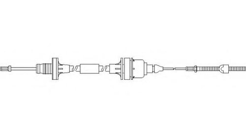 Cablu ambreiaj OPEL ASTRA F (56_, 57_), OPEL 
