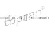 Cablu ambreiaj OPEL ASTRA F Hatchback (53, 54, 58, 59) (1991 - 1998) TOPRAN 205 111 piesa NOUA
