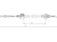 Cablu ambreiaj OPEL ASTRA K - OEM - MAXGEAR: 32-0174 - W02402947 - LIVRARE DIN STOC in 24 ore!!!