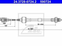 Cablu ambreiaj OPEL CORSA B 73 78 79 TEXTAR 58008600