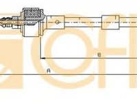 Cablu ambreiaj OPEL CORSA C F08 F68 COFLE 11.2533