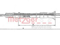 Cablu ambreiaj OPEL OMEGA A combi (66_, 67_), OPEL OMEGA A (16_, 17_, 19_) - METZGER 11.261