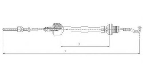 Cablu ambreiaj OPEL SIGNUM - OEM - MAXGEAR: 3