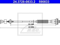 Cablu ambreiaj PEUGEOT 206 CC 2D TEXTAR 58011100