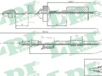 Cablu ambreiaj RENAULT CLIO II caroserie SB0 1 2 LPR C0199C PieseDeTop