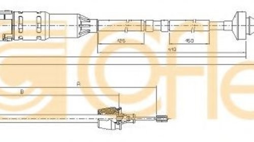 Cablu ambreiaj RENAULT LAGUNA I (B56, 556) (1