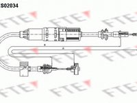 Cablu ambreiaj SEAT CORDOBA 6K1 6K2 FTE FKS02034