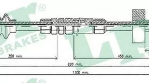 Cablu ambreiaj SEAT CORDOBA Vario 6K5 LPR C02