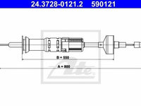 Cablu ambreiaj SEAT TOLEDO (1L) ATE 24372801212