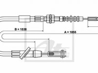 Cablu ambreiaj SUZUKI SAMURAI SJ ATE 24372820052 PieseDeTop