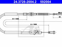 Cablu ambreiaj SUZUKI VITARA Cabrio (ET, TA) (1988 - 2002) MTR 12118965