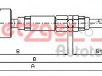 Cablu ambreiaj VW GOLF III (1H1) (1991 - 1998) METZGER 10.3139 piesa NOUA