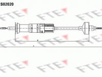 Cablu ambreiaj VW GOLF III 1H1 FTE FKS02020