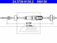 Cablu ambreiaj VW GOLF III 1H1 TEXTAR 58001400