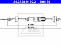 Cablu ambreiaj VW GOLF III Variant 1H5 ATE 24372801302