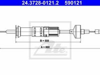 Cablu ambreiaj VW JETTA II 19E 1G2 165 TEXTAR 58000500