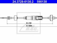 Cablu ambreiaj VW VENTO 1H2 ATE 24372801302