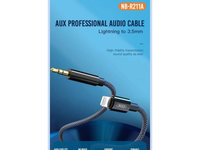 Cablu audio adaptor tata Lightning la tata JACK 3.5mm Cod: XO-NB-R211A