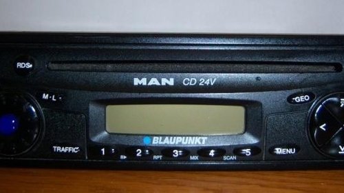 Cablu auxiliar AUX IN audio Blaupunkt CD 24V (Renault Truks,MAN,IVECO)