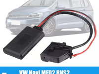 Cablu auxiliar Bluetooth Audi / Vw pentru MFD2, RNS2, mufa 18 pini