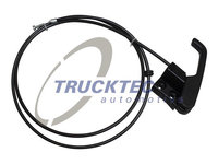 Cablu, capota motor (0255014 TRUCKTEC) MERCEDES-BENZ