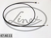 Cablu, capota motor (474011 LIX) VW
