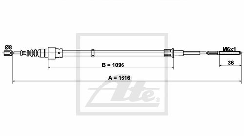 CABLU FRANA - ATE - 24.3727-0156.2