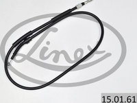 Cablu frana de mana Dreapta/stanga 1295mm/1130mm FORD GALAXY I GALAXY MK I SEAT ALHAMBRA VW SHARAN 1.8-2.8 03.95-03.10 LINEX LIN15.01.61