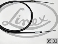 Cablu frana de mana Dreapta/stanga 1737mm/1439mm NISSAN INTERSTAR OPEL MOVANO RENAULT MASTER II 1.9-3.0 d 07.98- LINEX LIN35.02.36