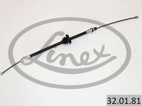Cablu frana de mana Fata 502mm NISSAN PRIMASTAR OPEL VIVARO A RENAULT TRAFIC II 1.9-2.5D 02.01- LINEX LIN32.01.81