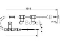 Cablu frana de mana HYUNDAI ACCENT III (MC) (2005 - 2010) Bosch 1 987 482 359