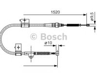 Cablu frana de mana NISSAN TERRANO II (R20) (1992 - 2007) Bosch 1 987 482 051