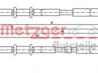 Cablu frana de mana OPEL ASTRA H TwinTop (L67) (2005 - 2016) METZGER 11.5952