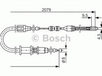 Cablu frana de mana OPEL VECTRA A (86_, 87_) (1988 - 1995) Bosch 1 987 477 141