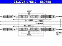 Cablu frana de mana OPEL Vectra C ATE 24372707582