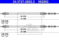 Cablu frana de mana SMART FORTWO (450) ATE 24372728022