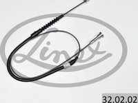 Cablu frana de mana Spate Dreapta 1143mm/307mm OPEL CORSA C TIGRA 1.0-1.8 09.00-12.10 LINEX LIN32.02.02