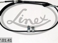 Cablu frana de mana Spate Dreapta 1736mm/1510mm tip frana: disc HONDA ACCORD VI 1.6-3.0 02.98-06.03 LINEX LIN17.01.41