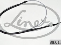 Cablu frana de mana Spate Dreapta/stanga 1503mm/822mm SEAT LEON LEON SC LEON ST 1.0-2.0 d 09.12- LINEX LIN38.01.19