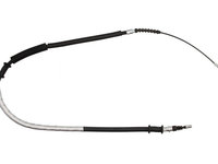 Cablu frana de mana stanga 1265mm/945mm LANCIA LYBRA 1.6-2.4D 07.99-10.05 ADRIAUTO AD19.0243